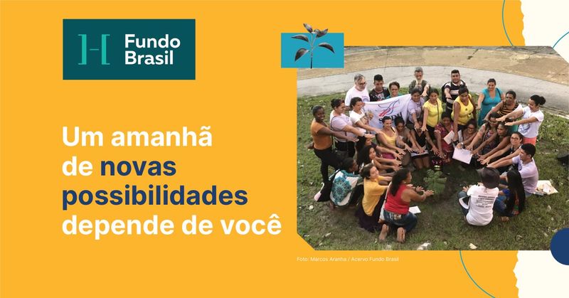 Capa de mala direta do Fundo Brasil 1